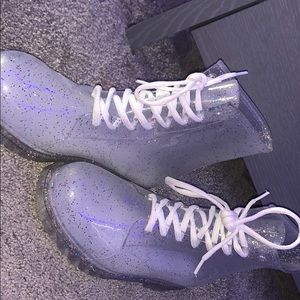 Clear boots